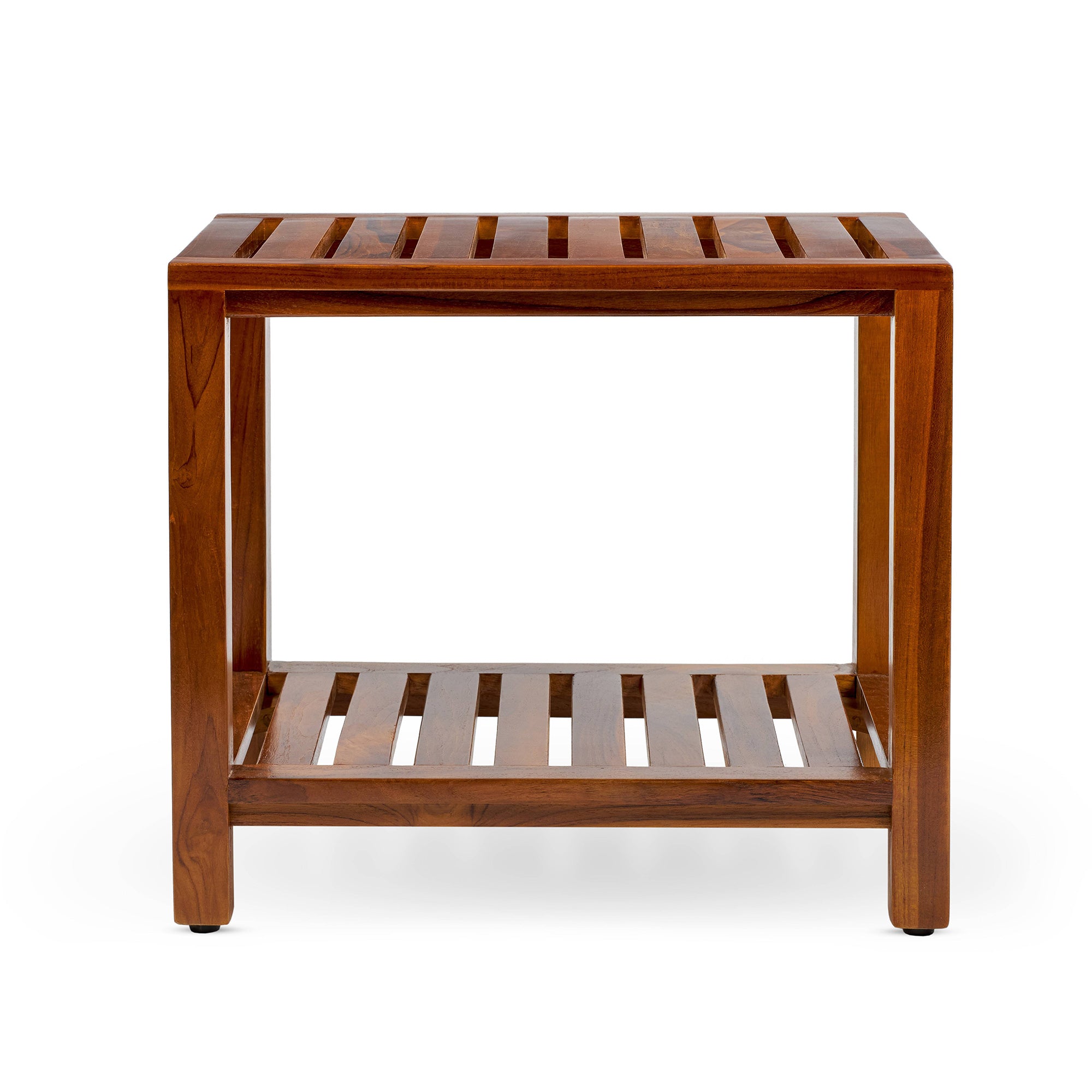 The THEIA, Teak Shower Bench, Shower Stool, 21 Inch