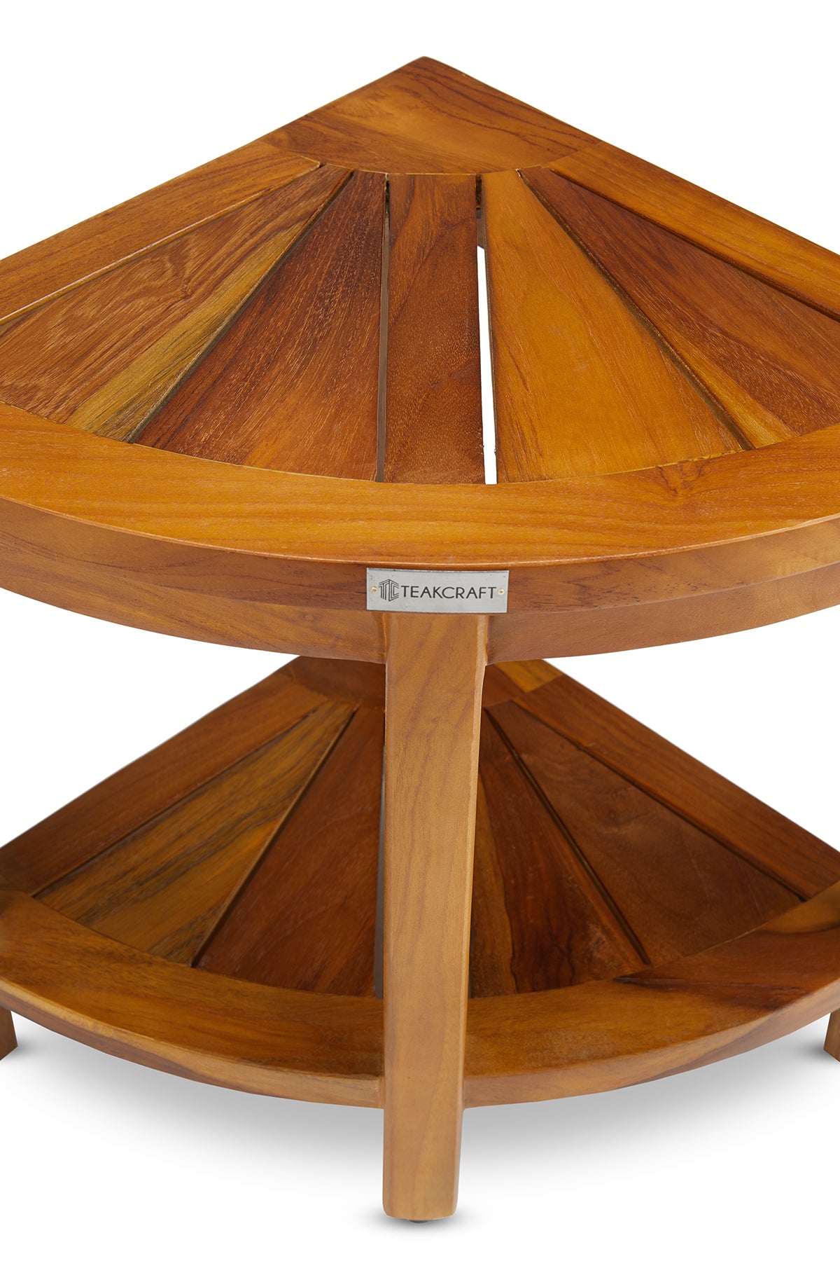 The SAGA, Teak Corner Shower Bench