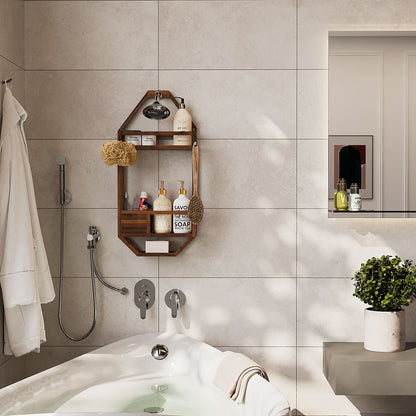 The THOREN, Teak Shower Caddy
