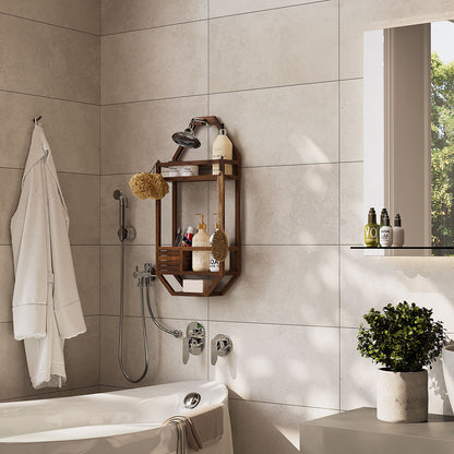The THOREN, Teak Shower Caddy