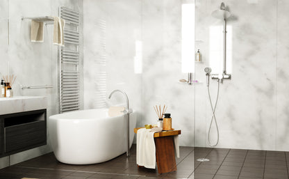 The RANDI, Teak Shower Bench, Teak Shower Stool, 18 Inch