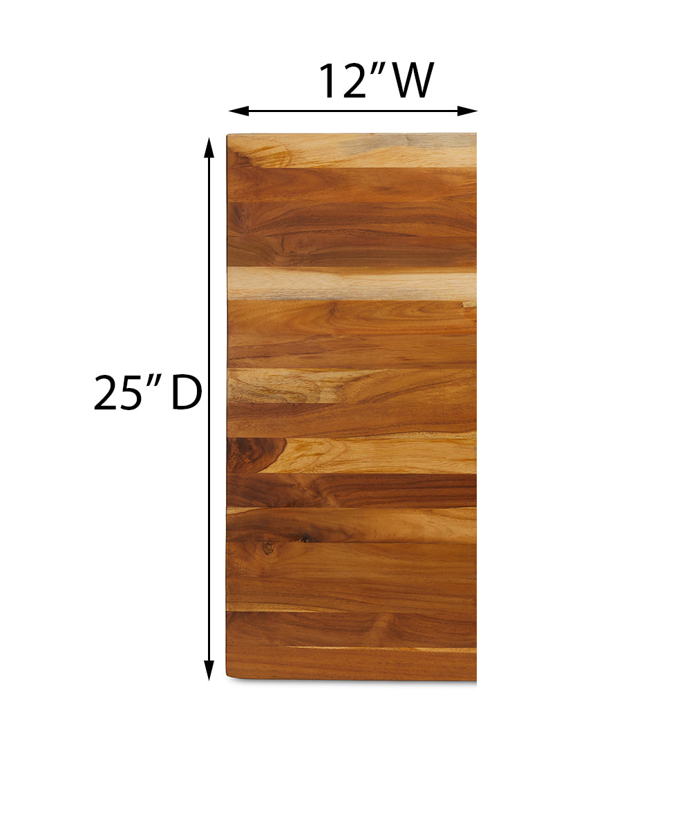 The MODI, Teak Counter Top 1.5inch Thickness