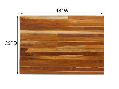 The MODI, Teak Counter Top 1.5inch Thickness