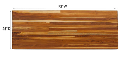 The MODI, Teak Counter Top 1.5inch Thickness