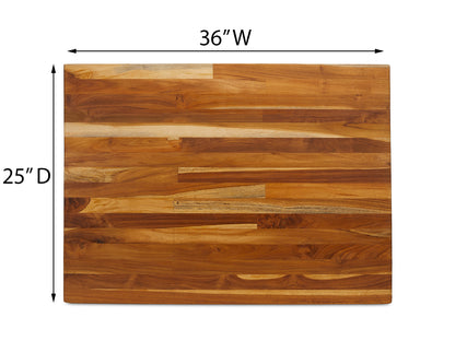 The MODI, Teak Counter Top 1.5inch Thickness