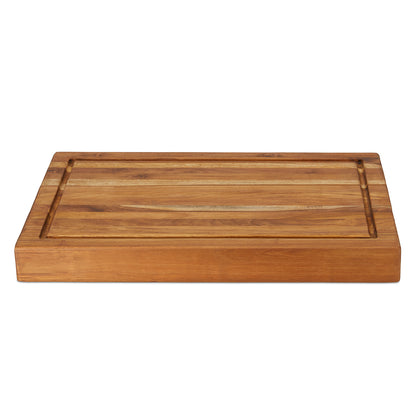 The GALA, Teak Wood Cutting Board with Juice Groove
