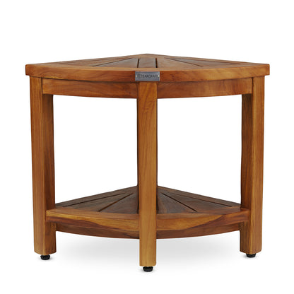 The SAGA, Teak Corner Shower Bench