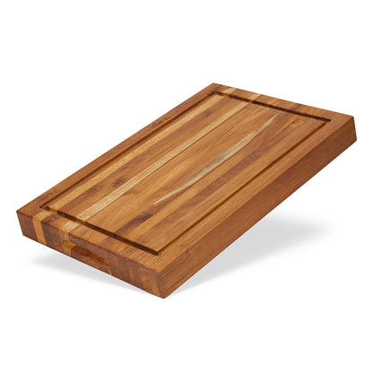 The GALA, Teak Wood Cutting Board with Juice Groove