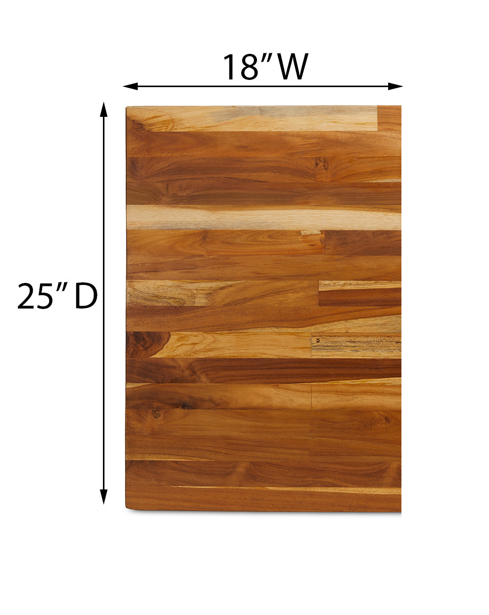The MODI, Teak Counter Top 1.5inch Thickness