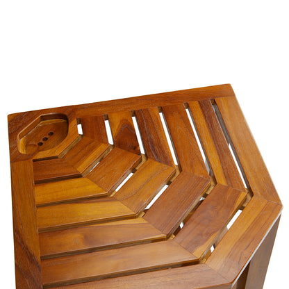 The RA, Teak Corner Shower Bench