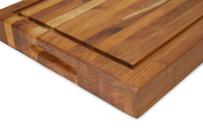 The GALA, Teak Wood Cutting Board with Juice Groove