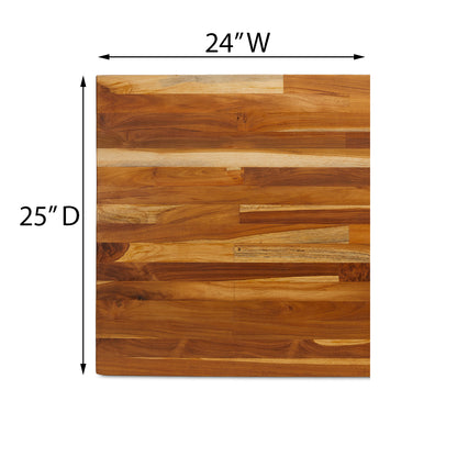 The MODI, Teak Counter Top 1.5inch Thickness