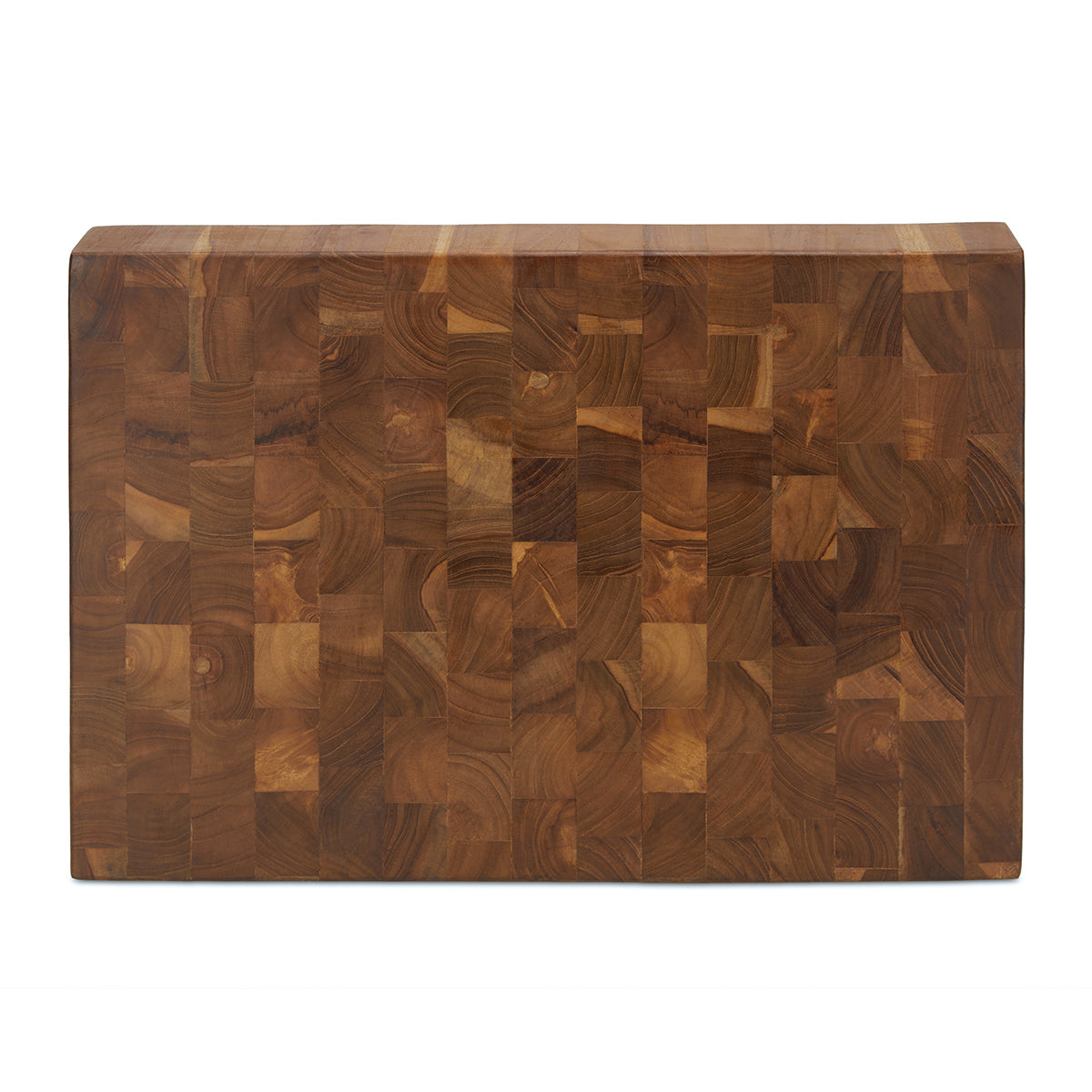 The DEN, End Grain Teak Butcher Block, Extra-THICK (18 x 12 x 2.25)